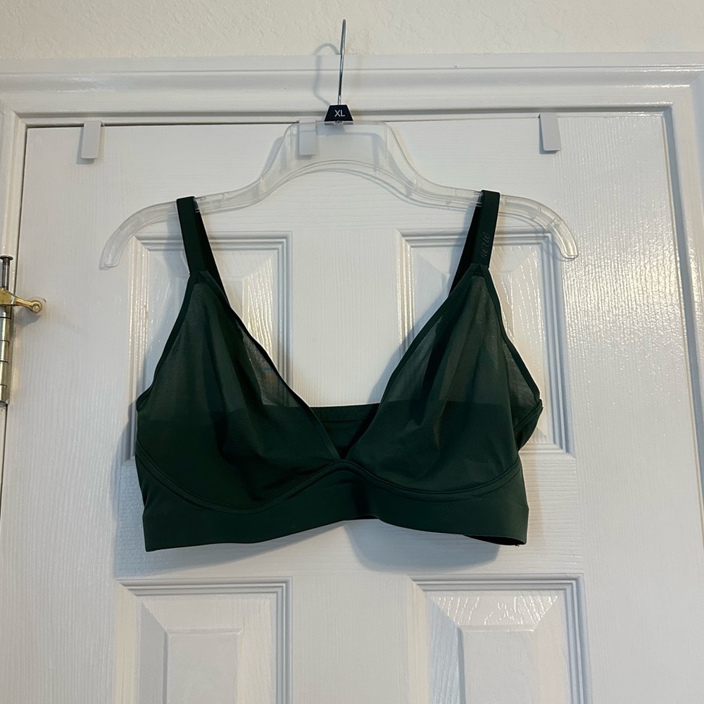 Aerie SMOOTHEZ Mesh Bralette Size XL